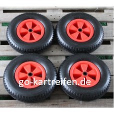 Satz kettcar/ Go-Kart Räder Block / Fensterprofil 4.80 / 4.00-8 Mammoet und Berg